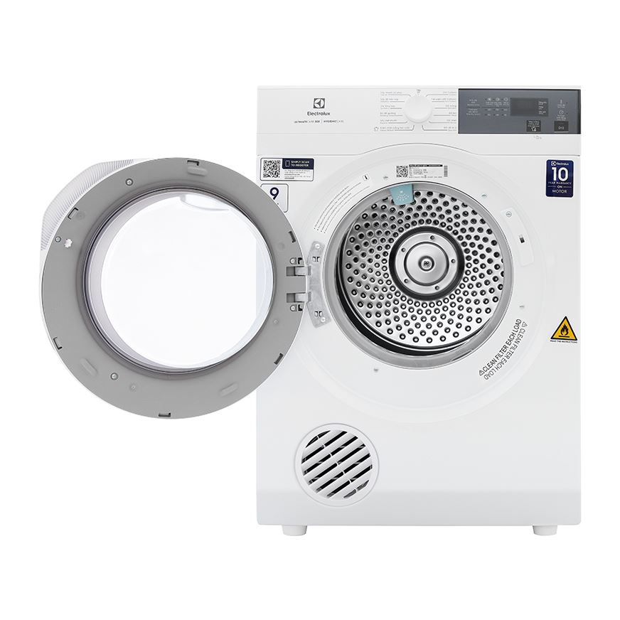 Máy sấy thông hơi Electrolux 9kg EDS904H3WC
